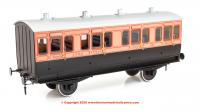 7P-020-350 Dapol Stroudley 4 Wheel LSWR suburban oil lit Composite 1231